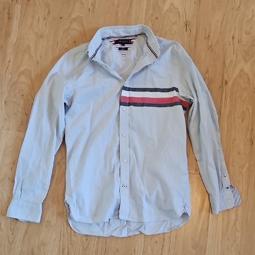 Tommy Hilfiger Striped Collar Shirt